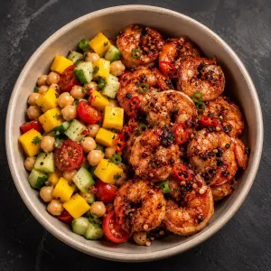 Sizzle Prawn + Mango Bowl (36g Protein)