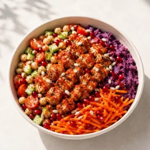 menueditor_item_932f12ecb7b541889bb65415038a2d73_1780049923583266094 Harissa Chicken Bowl (40g Protein)